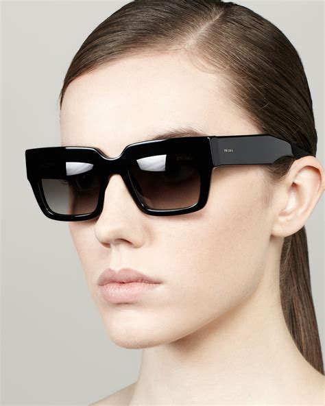 prada poeme catwalk square sunglasses|Prada Poem Catwalk Square Sunglasses .